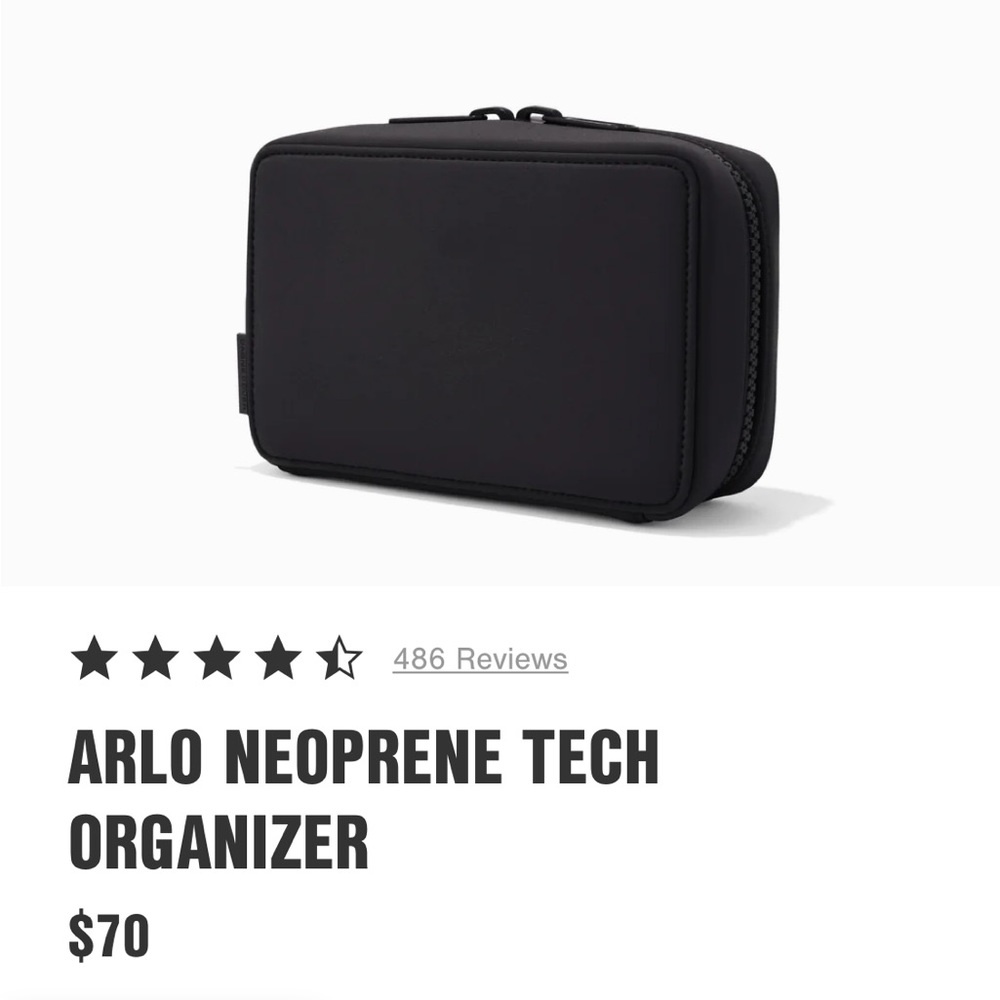DAGNE DOVER - Arlo Neoprene Tech Organizer